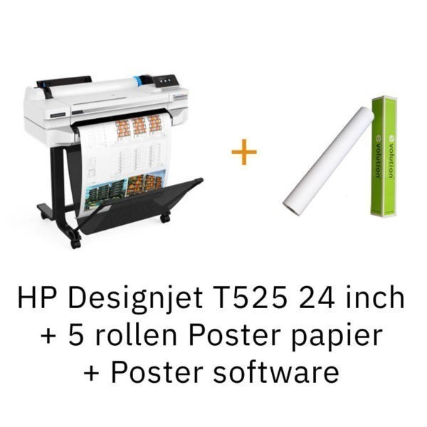 HP Designjet T525 24 inch retail combideal