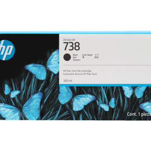 HP 738 Zwart inkt cartridge 300 ml